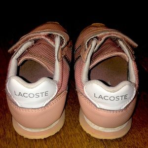 Lacoste Toddler Velcro Sneakers - Size EUR 25 / US 9